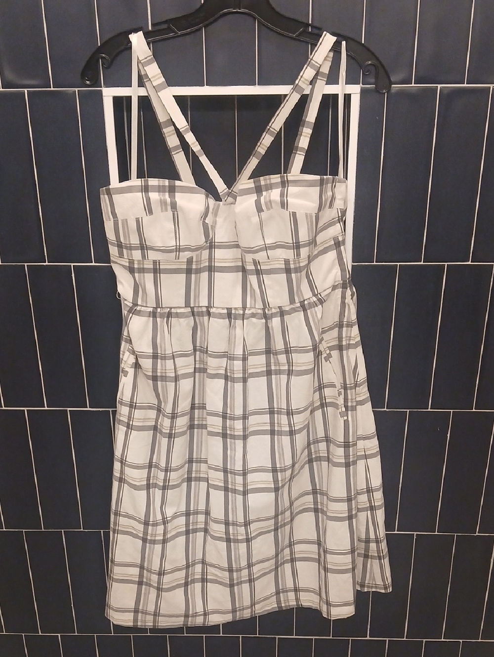 Tibi Plaid Sundress